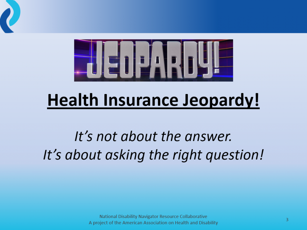 July 17, 2015 National Disability Navigator Resource Collaborative