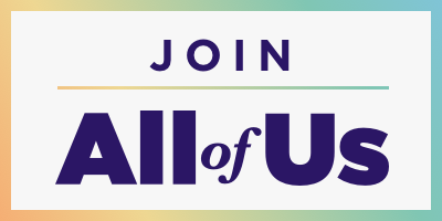 Logo with "Join All of Us"